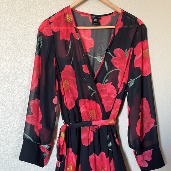 Kate & Lily Floral Maxi Dress sa 14W - Picture 3 of 17